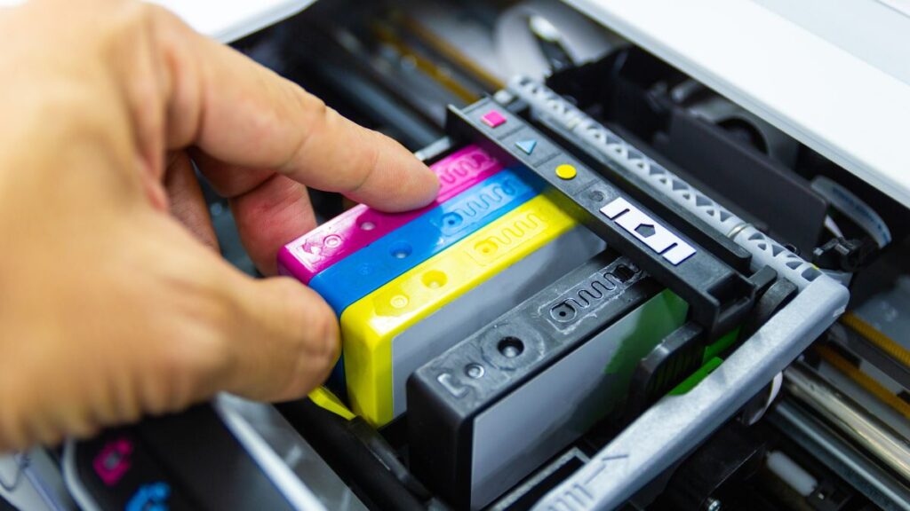 HP printer Cartridge installation